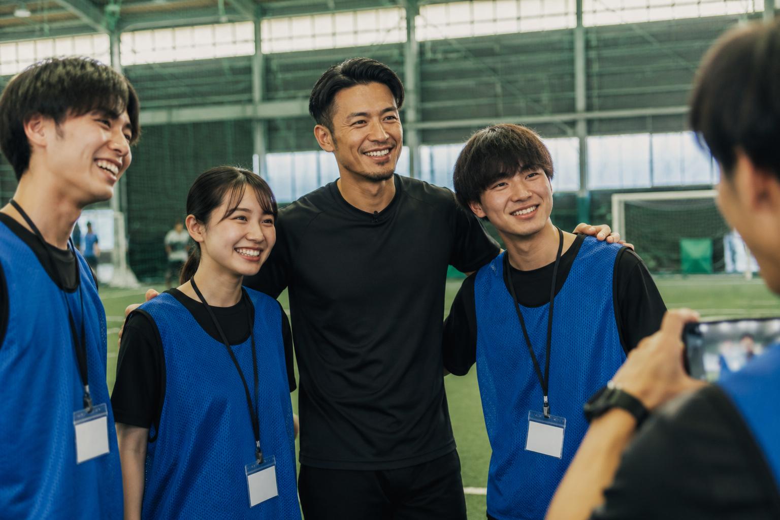 有名サッカー選手とのイベント